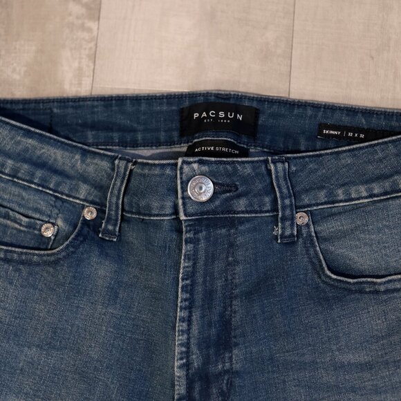 Men's PacSun Skinny Active Stretch Jeans size 32x32 Perfect Condition - Picture 4 of 6